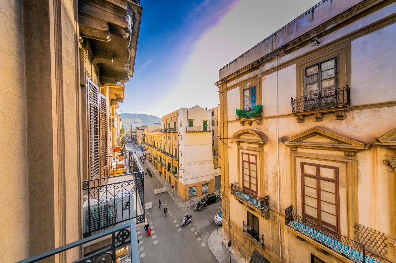 Apartamento Palazzo Ardizzone Palermo Exterior foto