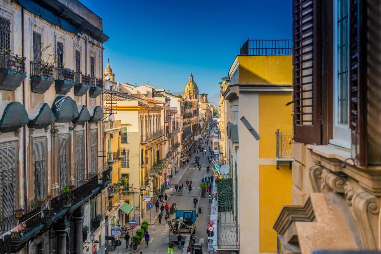 Apartamento Palazzo Ardizzone Palermo Exterior foto